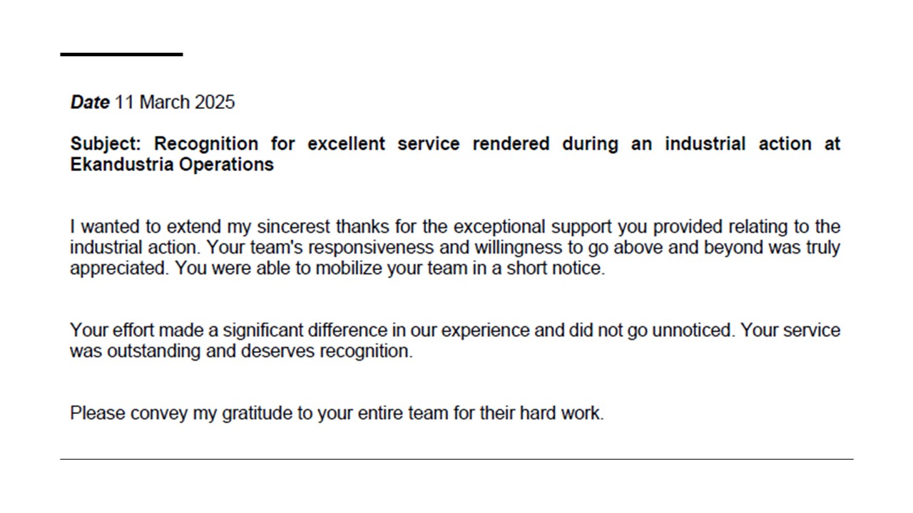 Client Appreciation: Thank You, OTT Solutions!