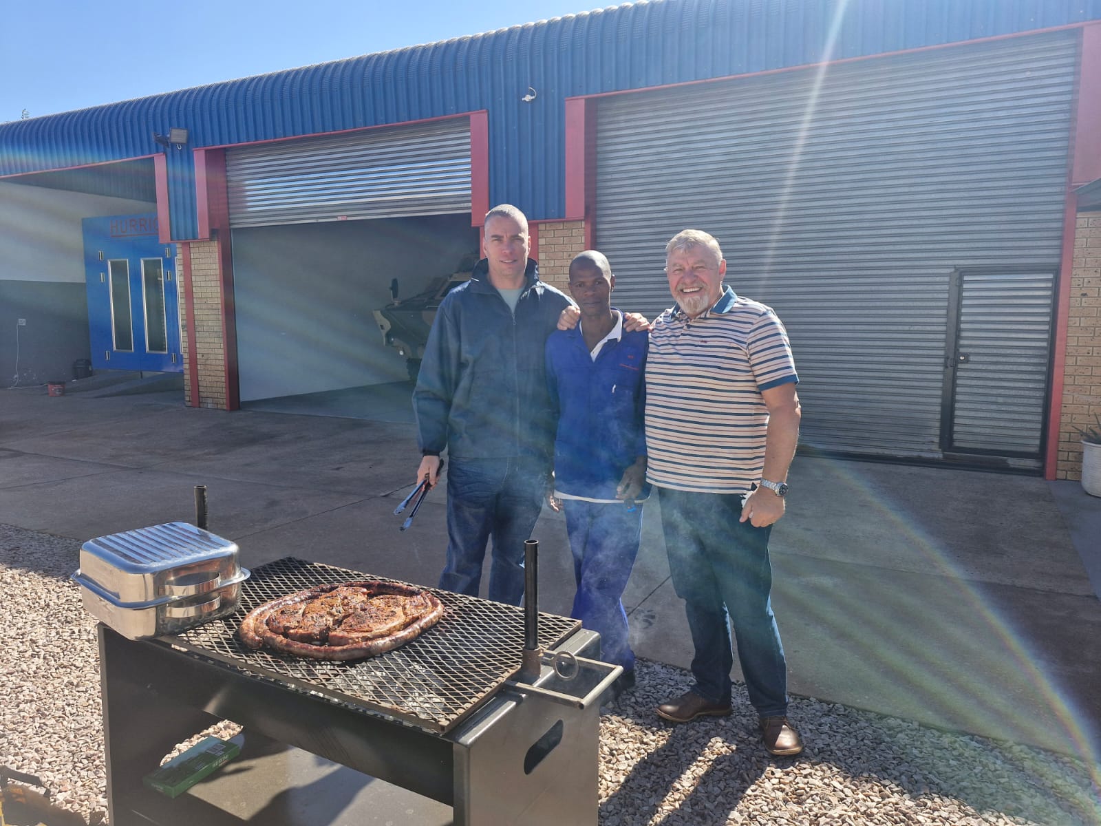Month-end Friday Braai Fun at the Office!
