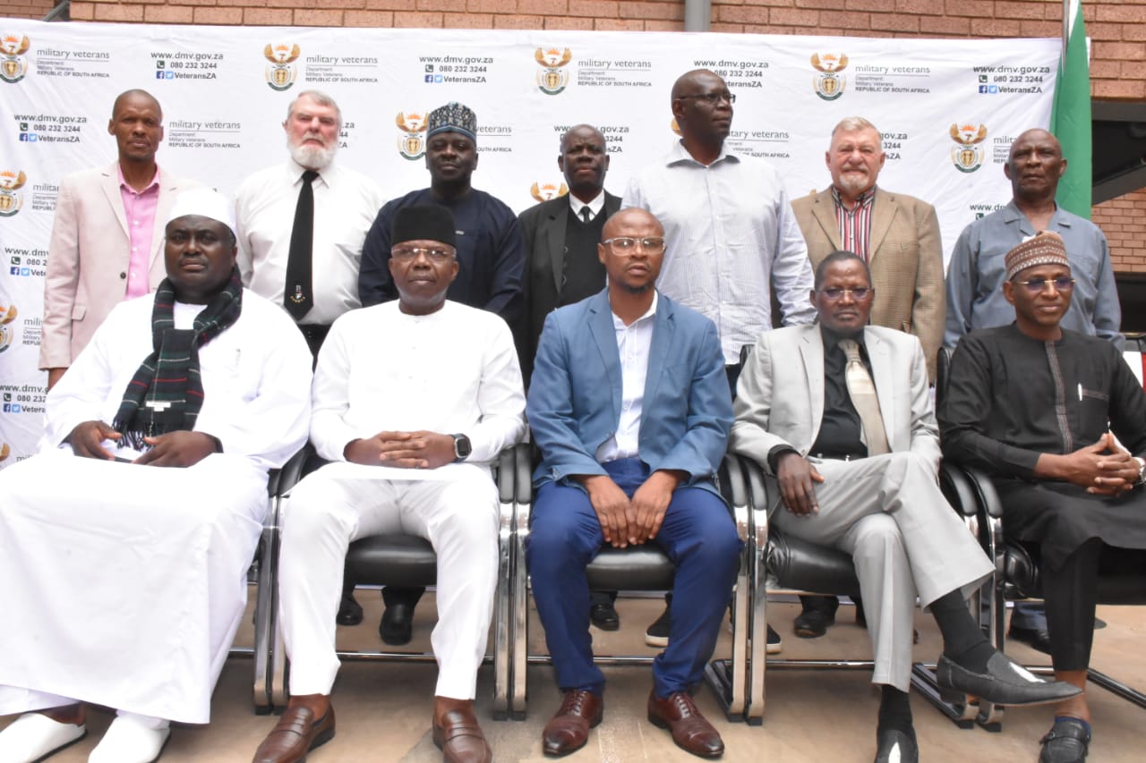 Nigerian Defence Force Delegation Visits South African National Military Veterans