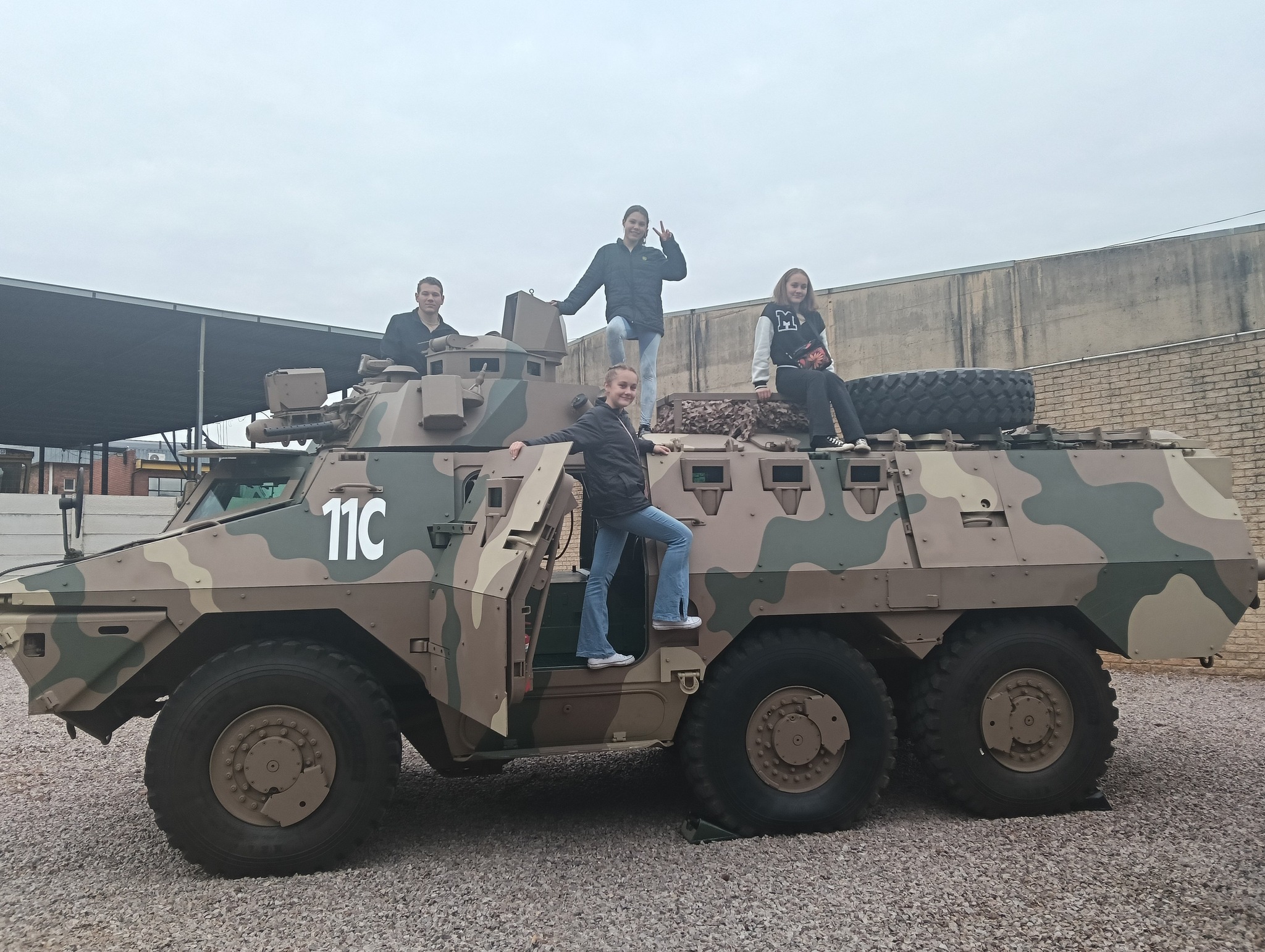 A Special Visit to Oupa at Work!