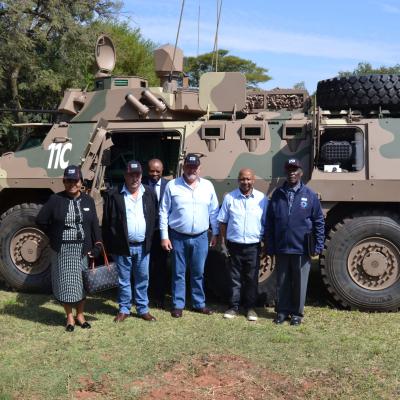 Gerotek - Ratel SLEP demonstration: Department of Defence