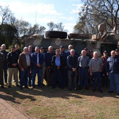 Gerotek Ratel Slep Demonstration Veterans 005