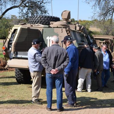 Gerotek Ratel Slep Demonstration Veterans 008