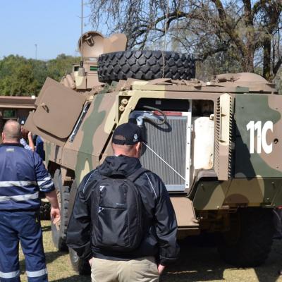 Gerotek Ratel Slep Demonstration Veterans 009