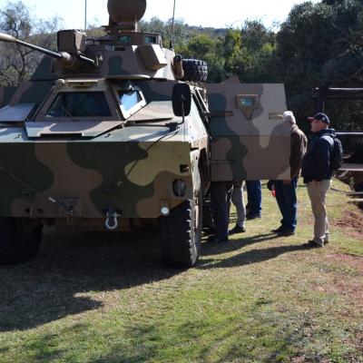 Gerotek Ratel Slep Demonstration Veterans 012