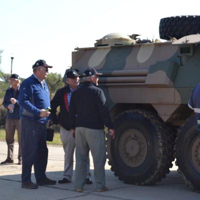 Gerotek Ratel Slep Demonstration Veterans 023