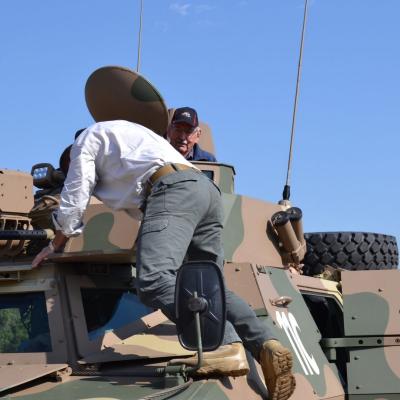 Gerotek Ratel Slep Demonstration Veterans 029