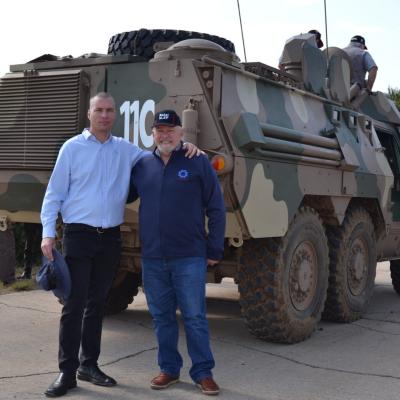 Gerotek Ratel Slep Demonstration Veterans 037