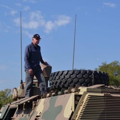 Gerotek Ratel Slep Demonstration Veterans 039